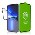 Aizsargstikls – Bestsuit Flexible Hybrid Glass 5D modelim Apple iPhone 17/17 Pro melns