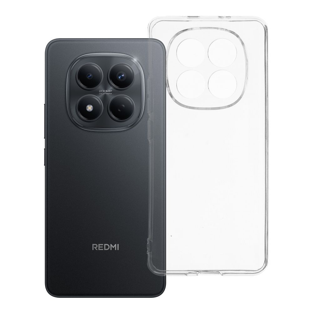 Case modelim Xiaomi Redmi Note 15 5G caurspīdīgs Case 2 mm (camera protection) caurspīdīgs