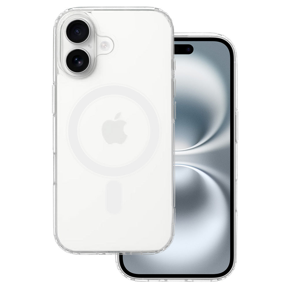 Aizsargvāciņš iPhone 17 – Acrylic Magsafe, caurspīdīgs