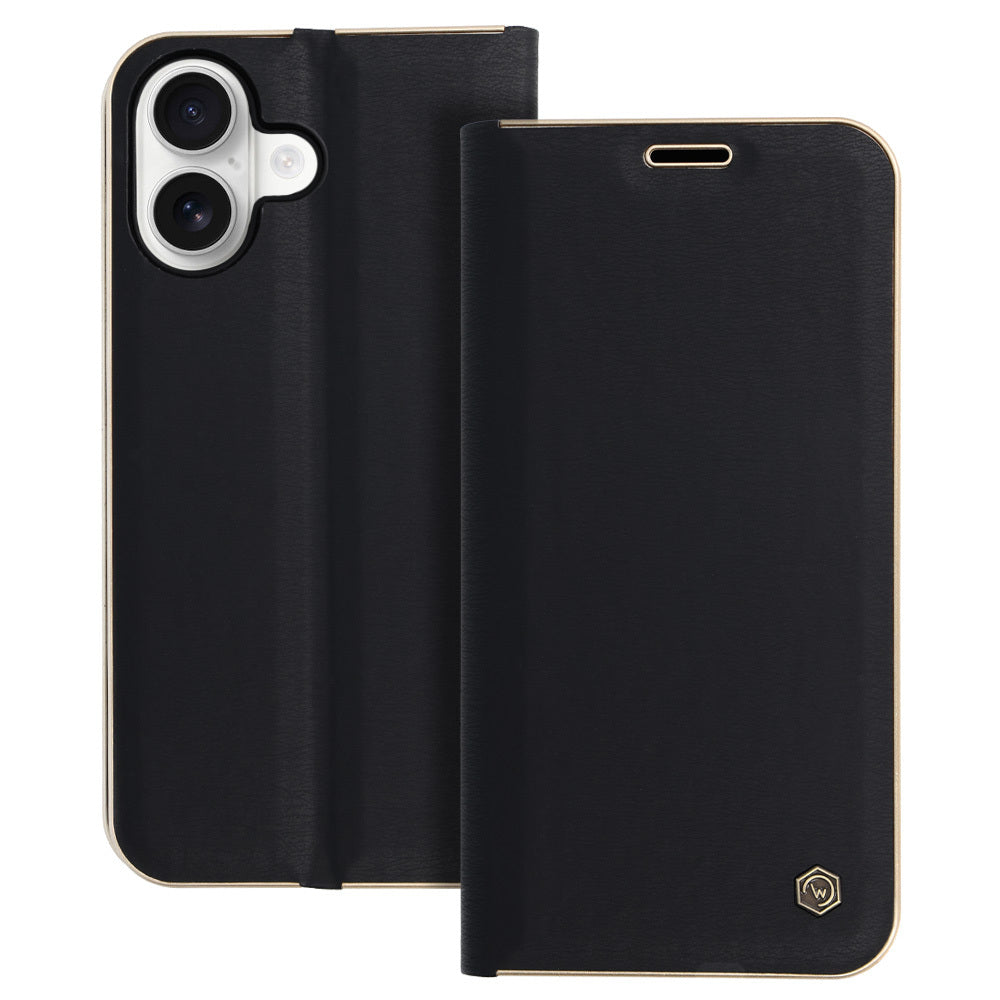 Aizsargvāciņš iPhone 17 – Wonder Frame, melns