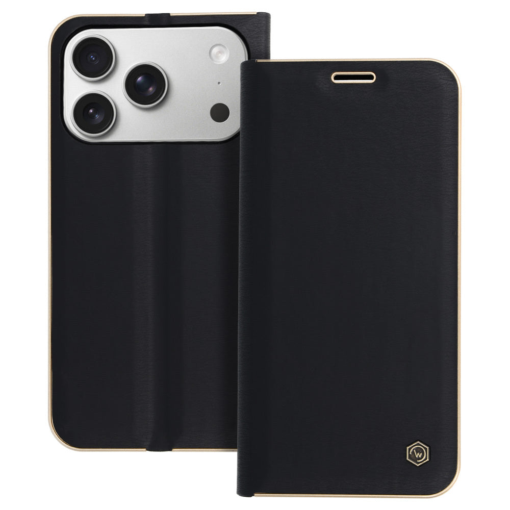 Aizsargvāciņš iPhone 17 Pro Max – Wonder Frame, melns