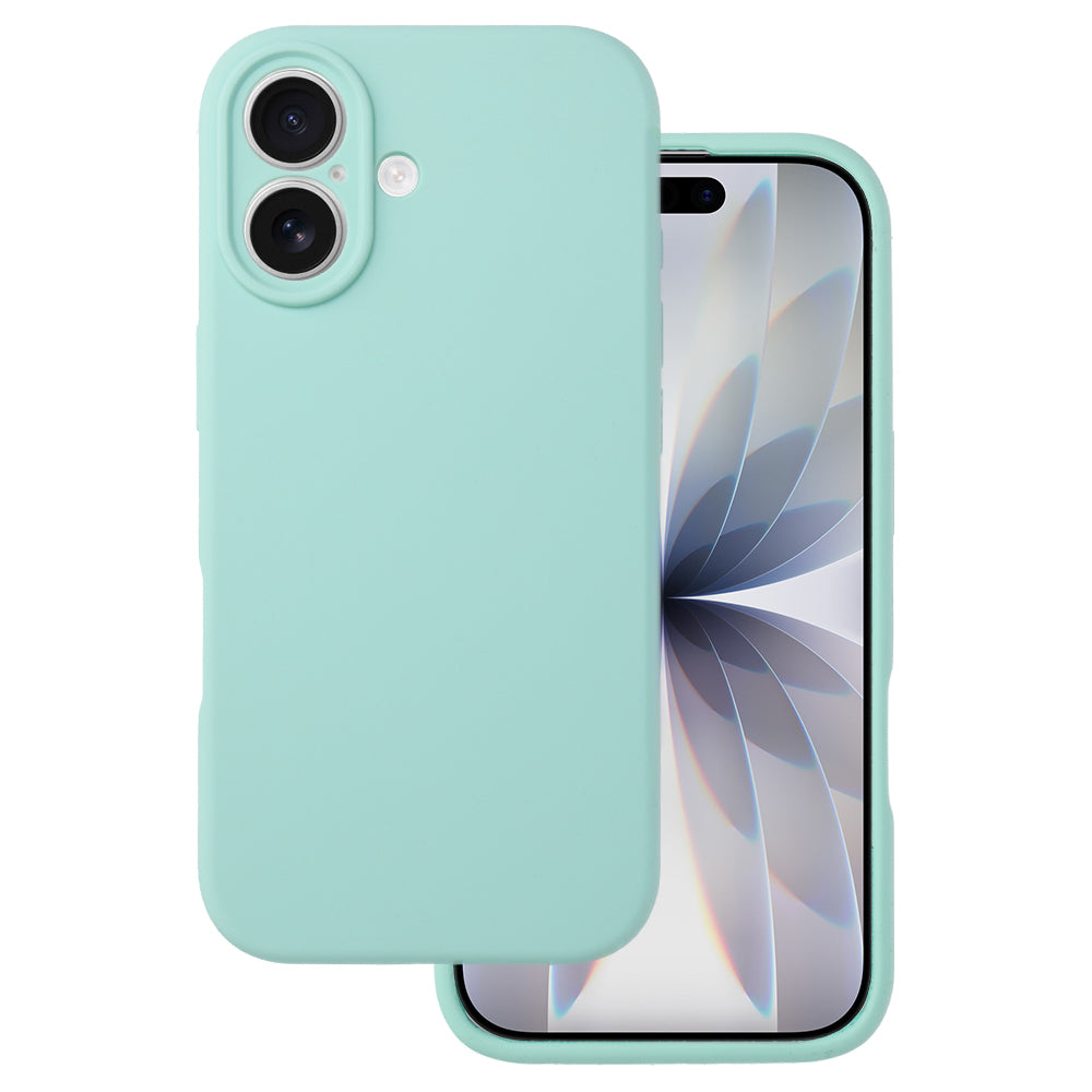 Aizsargvāciņš iPhone 17 mint – Silicone Lite