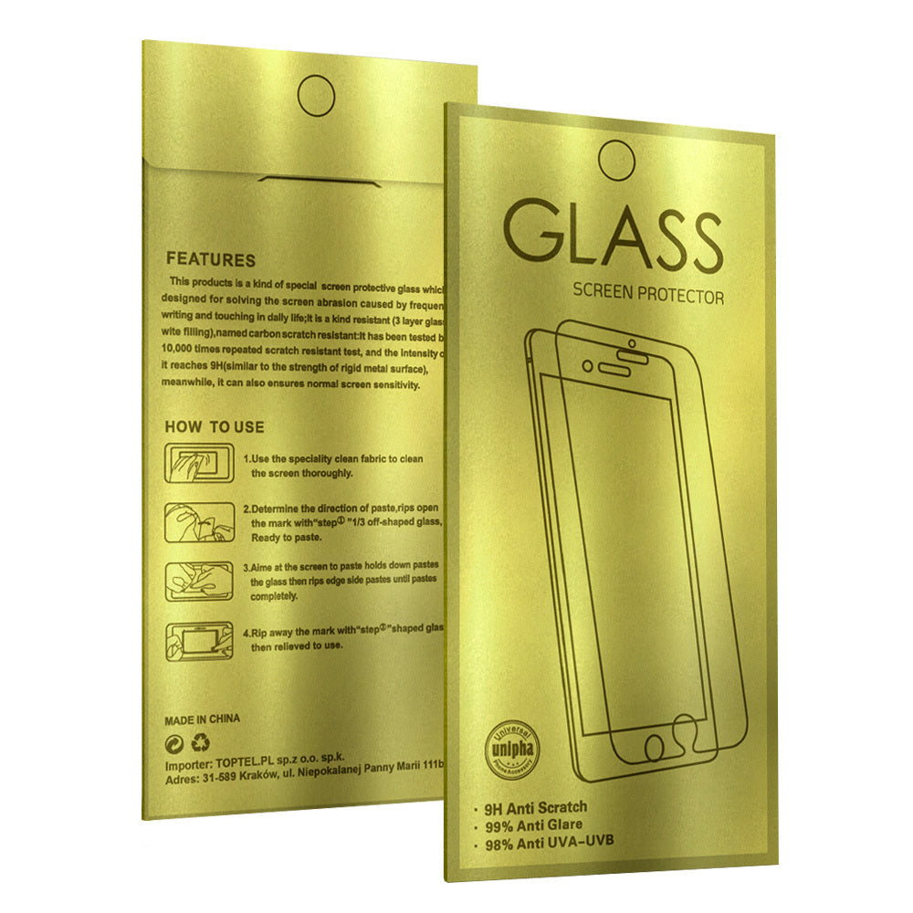 Aizsargstikls Samsung GALAXY XCOVER 7 / 7 PRO – Gold