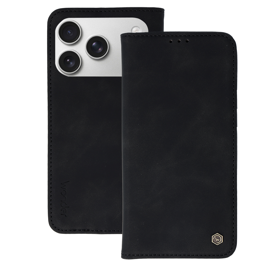 Aizsargvāciņš iPhone 17 Pro Max – Wonder Smart, melns
