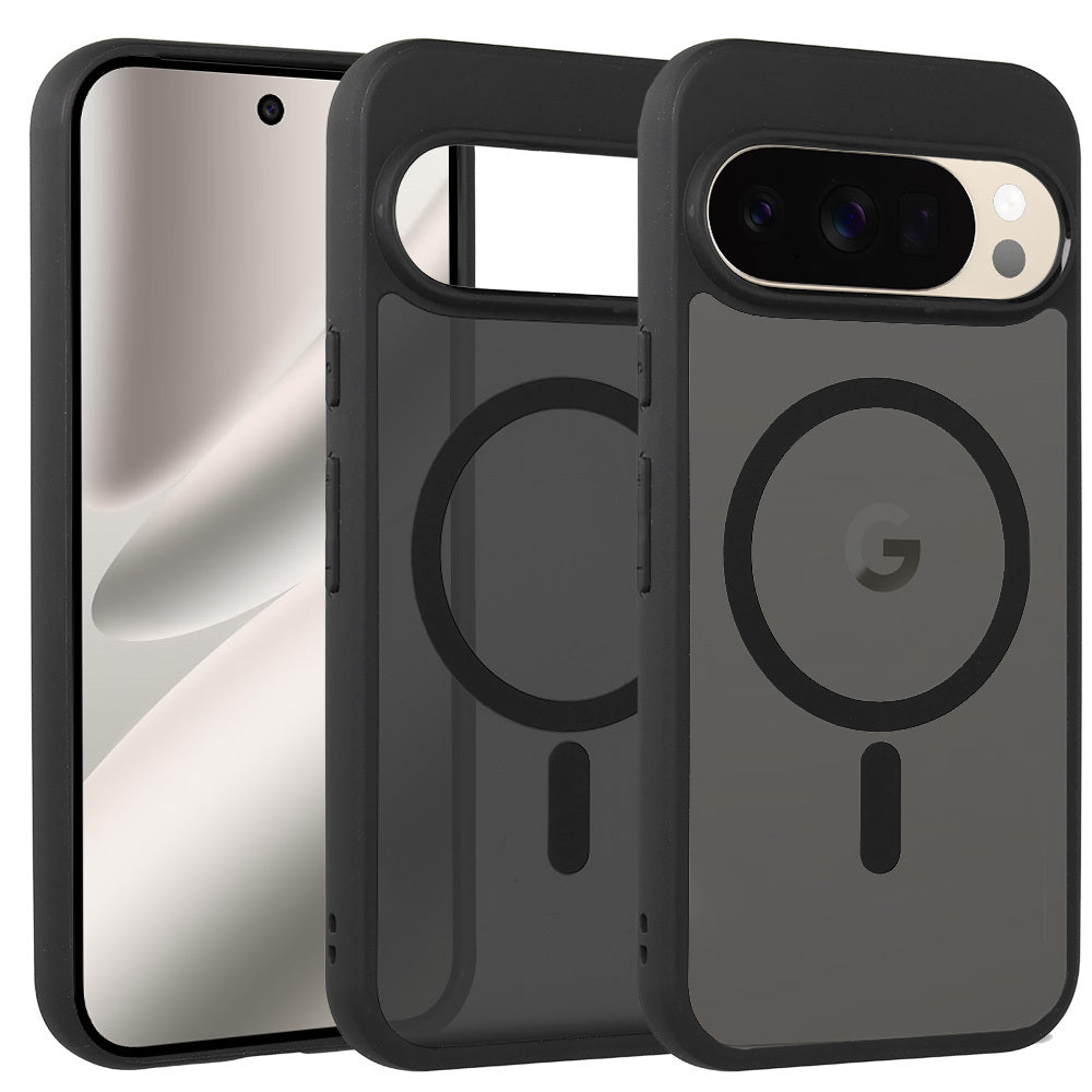 Aizsargvāciņš Google Pixel 10/10 Pro – Full Matte Mag, melns