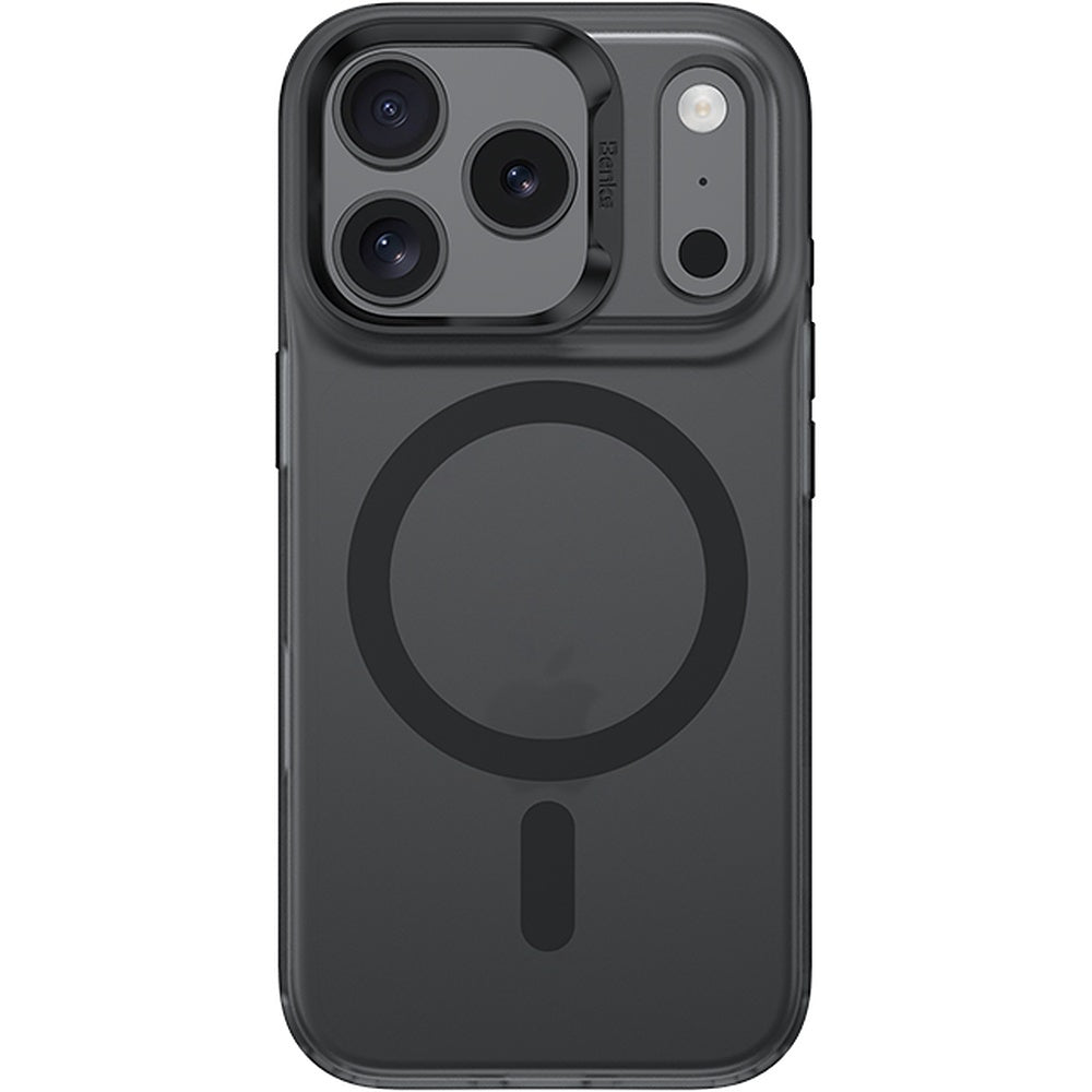 Aizsargvāciņš iPhone 17 Pro Max/18 Pro Max – Benks Magnetic Lucid Armor (0070) (Camera Control Button), melns