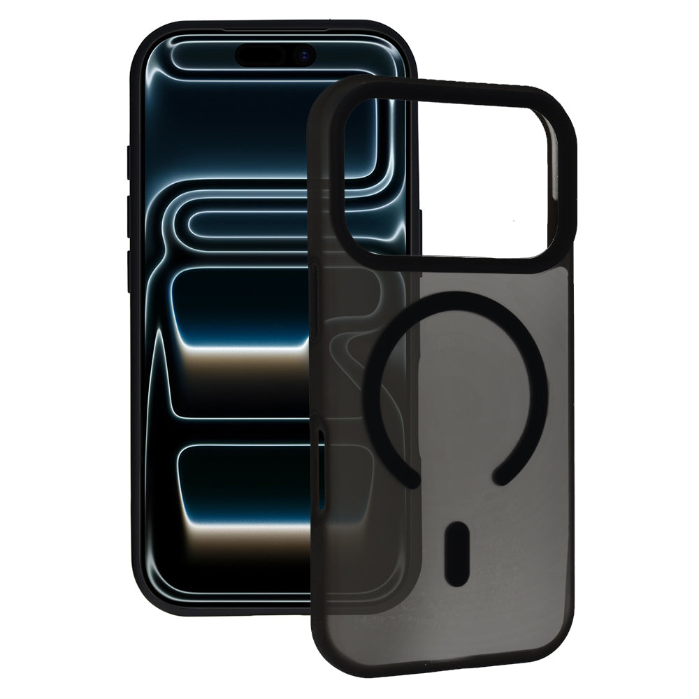 Aizsargvāciņš Samsung Galaxy A17 5G – Tel Protect Mist Matte Magsafe, melns
