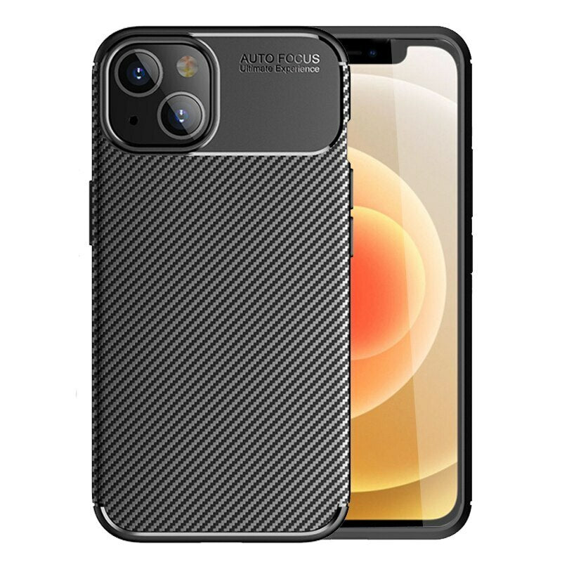 Aizsargvāciņš Samsung Galaxy A27 5G – Tel Protect Carbon Elite, melns