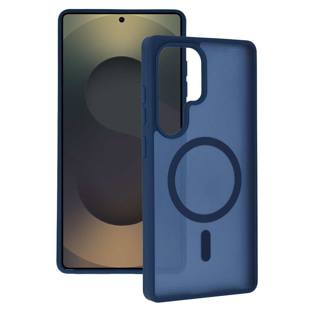 Aizsargvāciņš Samsung Galaxy S26 Ultra – Tel Protect Aura Matte Magsafe, tumši zils