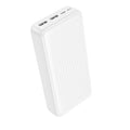 Ārējais akumulators Borofone Power Bank 20000mAh BJ78A Clever - 2xUSB - white