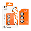 Kameras aizsargstikls Samsung Galaxy S26 – Tel Protect Titanium Lens 99% AR on camera (lens 3 pcs), caurspīdīgs