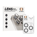 Kameras aizsargstikli iPhone 18 Pro/18 Pro Max – Tel Protect 3D Lens, 3 gab., caurspīdīgi