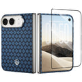 Benks ArmorGrid Air Grand Combo aizsargvāciņš iPhone Duo, zils