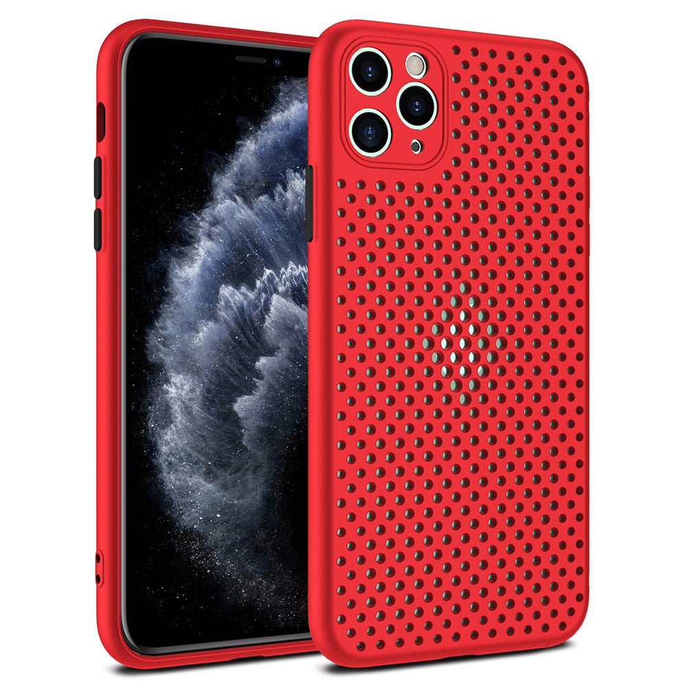Aizsargvāciņš iPhone 11 Pro – Breath, sarkans