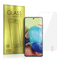 Kameras aizsargstikls Samsung GALAXY A71 5G – Gold (with a hole for a camera)