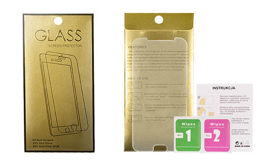 Sērijas ilustrācija: Gold Glass aizsargstikls Nokia 3.1