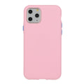 Solid Silicone silikona vāciņš Samsung Galaxy S21+, gaiši rozā