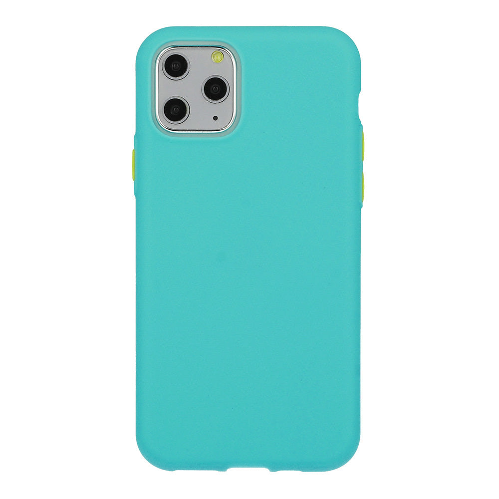 Solid Silicone silikona vāciņš Samsung Galaxy S21+, zaļš