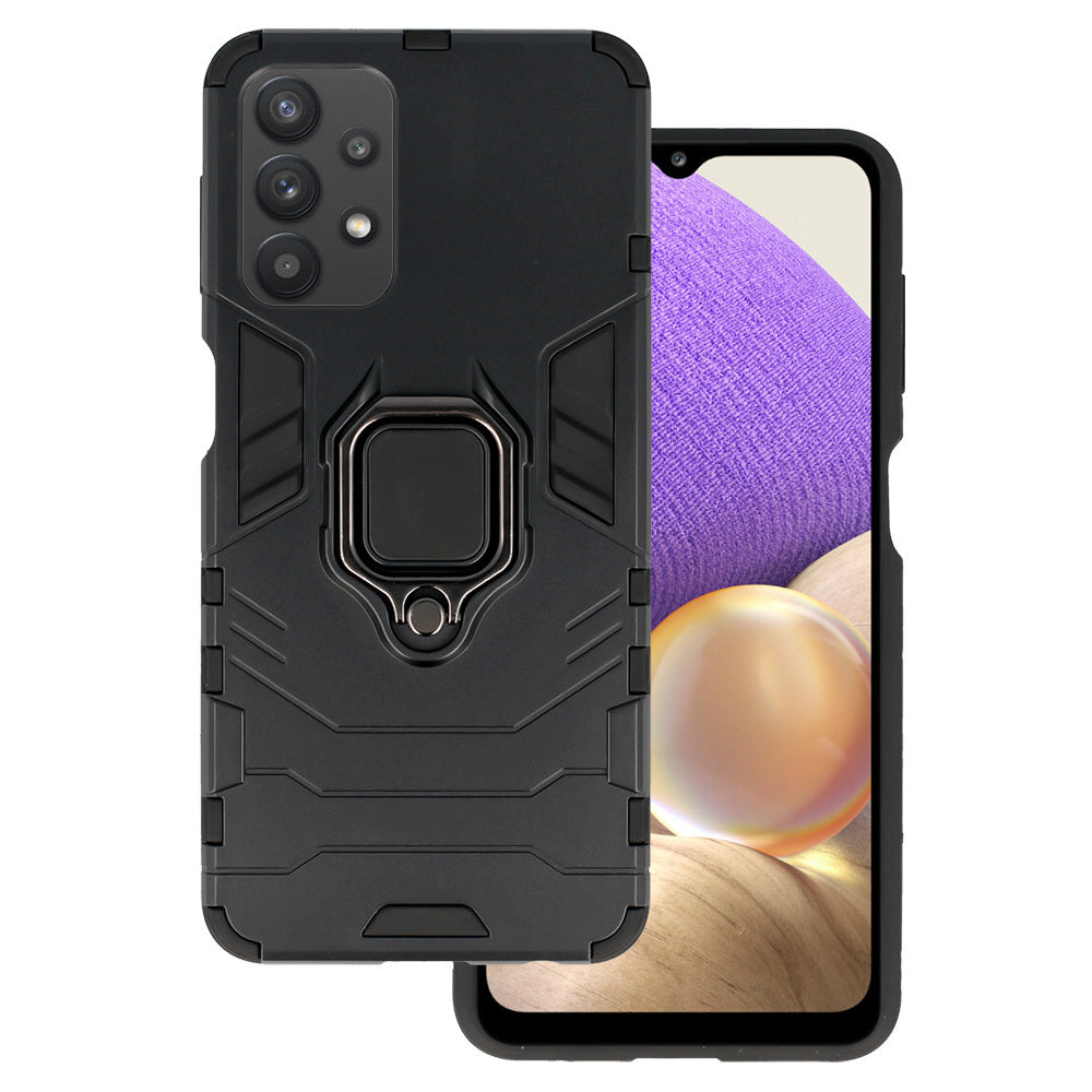 Aizsargvāciņš Samsung Galaxy A32 5G – Ring Armor, melns