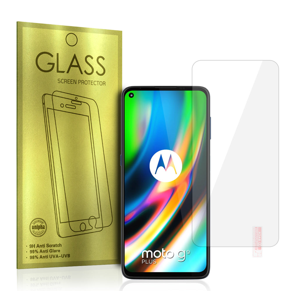 Aizsargstikls MOTOROLA MOTO G9 PLUS – Gold