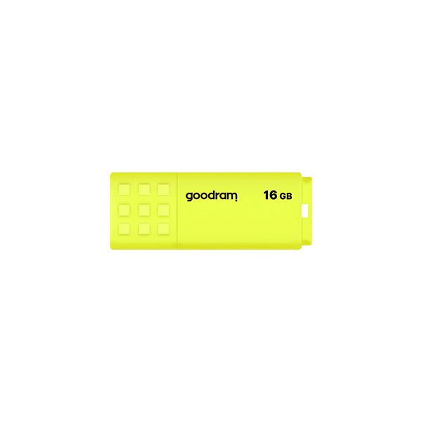 GOODRAM UME2 USB 2.0 zibatmiņa, 16 GB, dzeltena