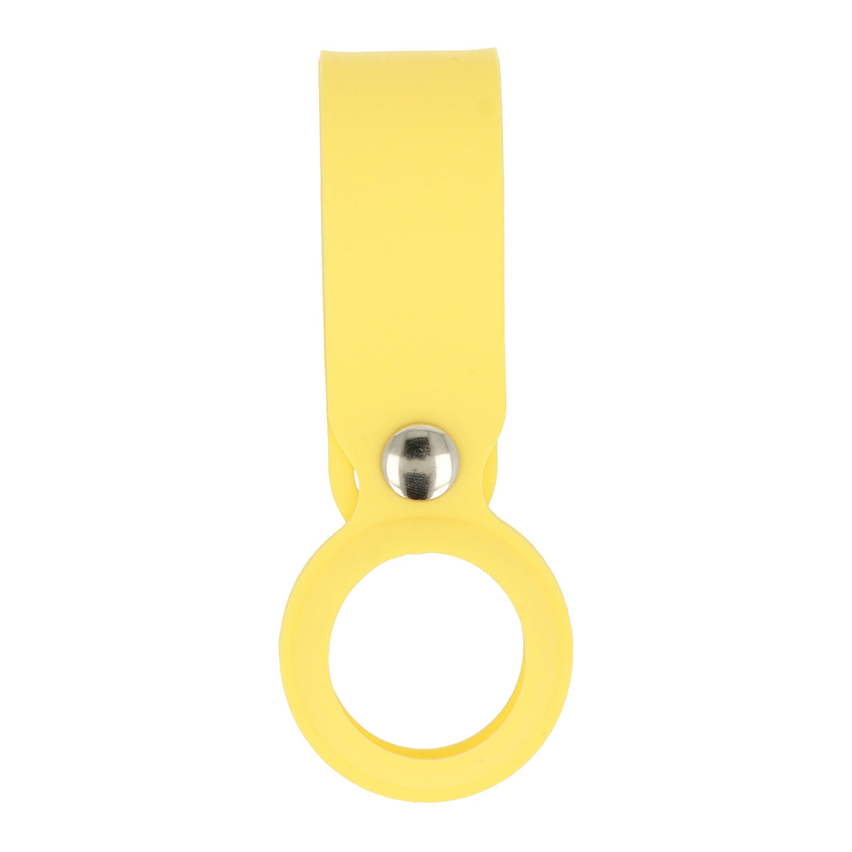 Silicone loop for Airtag yellow