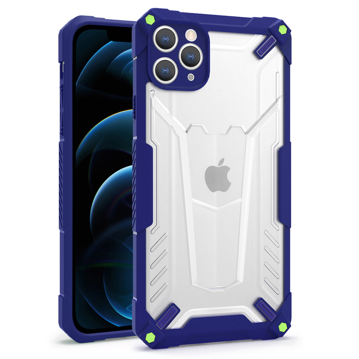 Aizsargvāciņš iPhone 13 Pro – Tel Protect Hybrid, tumši zils
