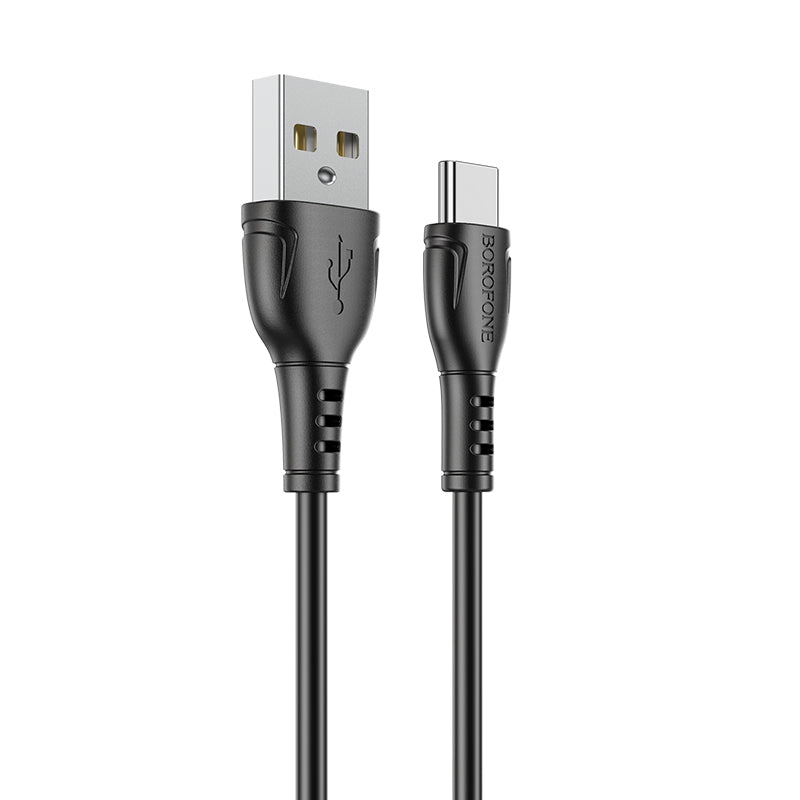 Kabelis Borofone Cable BX51 Triumph - USB to Type C - 3A 1 metre black