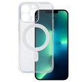 Aizsargvāciņš iPhone 13 Pro – TEL PROTECT MagSilicone, caurspīdīgs