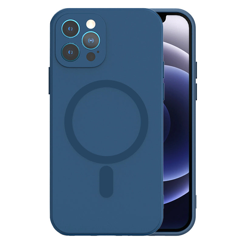 Aizsargvāciņš iPhone 11 Pro – TEL PROTECT MagSilicone, tumši zils
