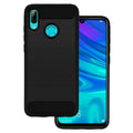 Aizsargvāciņš HUAWEI P SMART 2019 – Back CARBON, melns