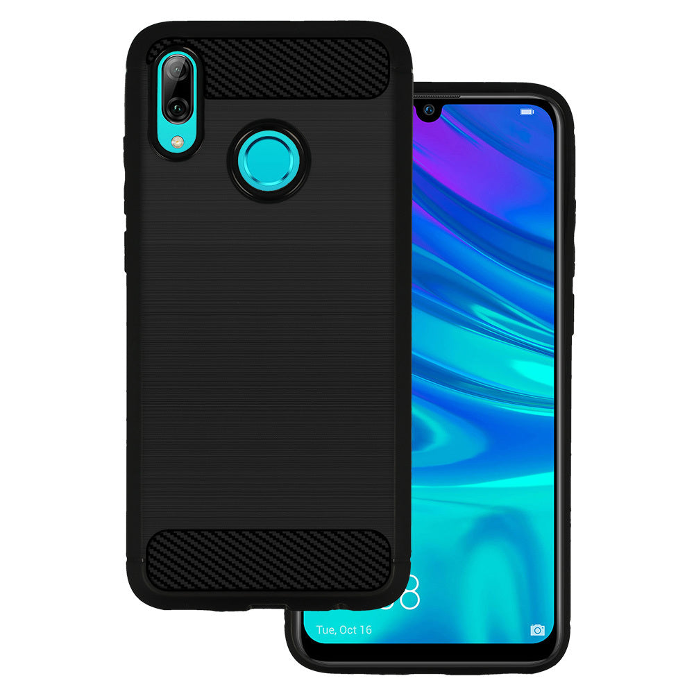 Aizsargvāciņš HUAWEI P SMART 2019 – Back CARBON, melns