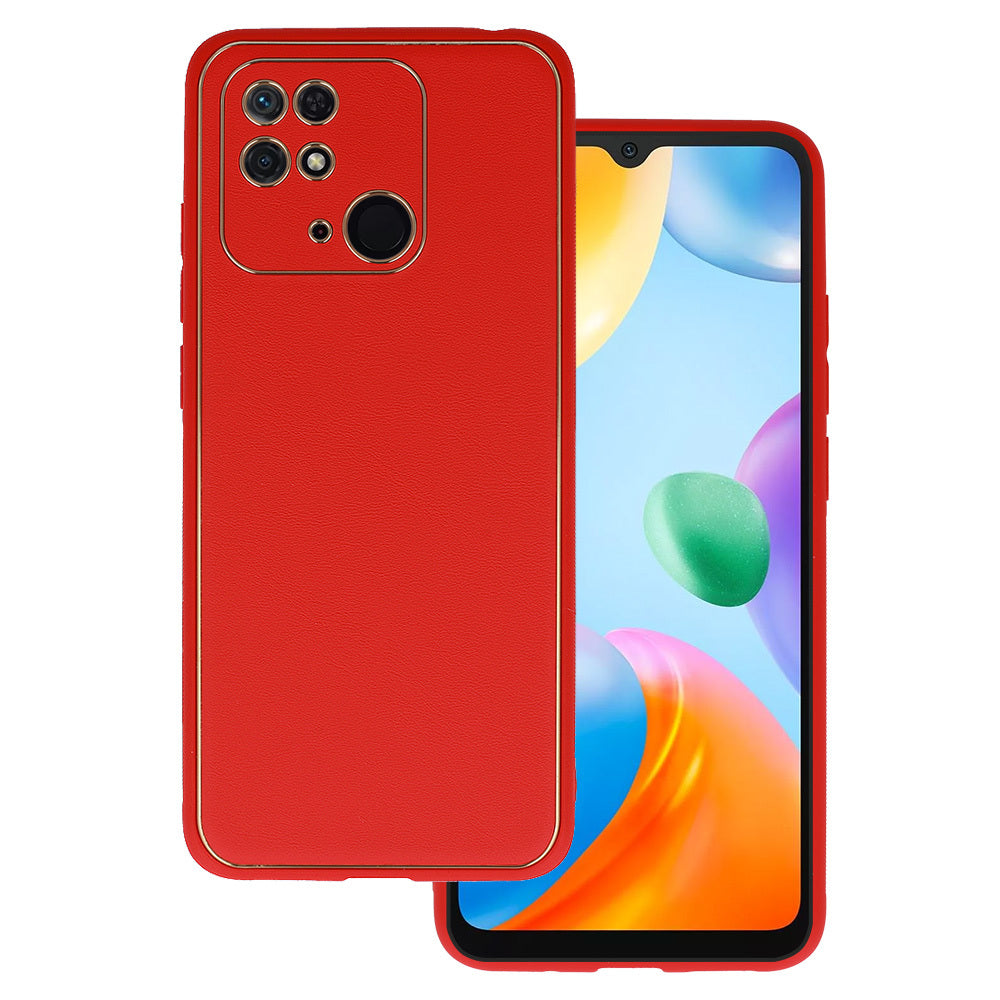 Aizsargvāciņš Xiaomi Redmi 10C – TEL PROTECT Luxury, sarkans