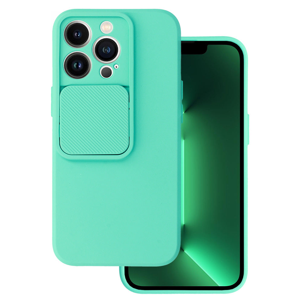 Aizsargvāciņš iPhone 13 Pro Mint – Camshield Soft