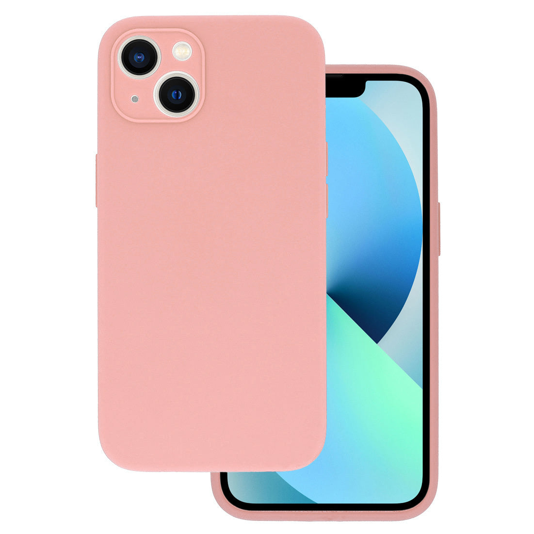 Vennus Silicone Lite silikona vāciņš iPhone 14 Pro, gaiši rozā