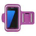 Aizsargvāciņš iPhone 13/13Pro/14/14 Pro/15/15Pro/16/16 Pro/Samsung S21/S22/S23/S24 (5,5 inches) – Armband SLIM Type 1, violets