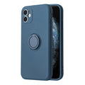 Vennus Silicone Ring vāciņš iPhone 14 Plus, zils