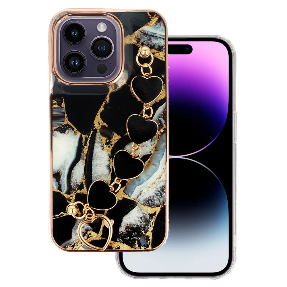 Aizsargvāciņš iPhone 14 Plus design 1 – Trend, melns