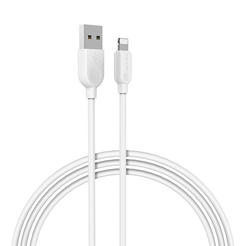 Kabelis Borofone Cable BX14 LinkJet - USB to Lightning - 2,4A 3 metres white