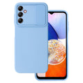 Aizsargvāciņš Samsung Galaxy A14 4G/5G – Camshield Soft, gaiši zils