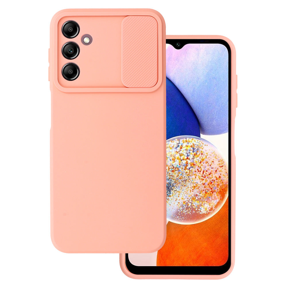 Aizsargvāciņš Samsung Galaxy A14 4G/5G Salmon – Camshield Soft