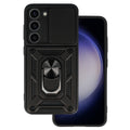 Aizsargvāciņš Samsung Galaxy S23 Plus – Slide Camera Armor, melns