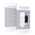 Aizsargstikls iPhone 11 – Full Glue Easy-Stick Box, melns