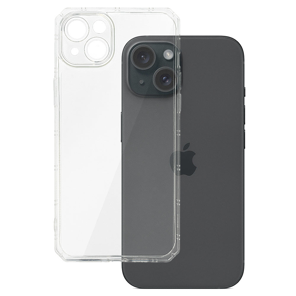 Aizsargvāciņš iPhone 15 – Armor Antishock, caurspīdīgs