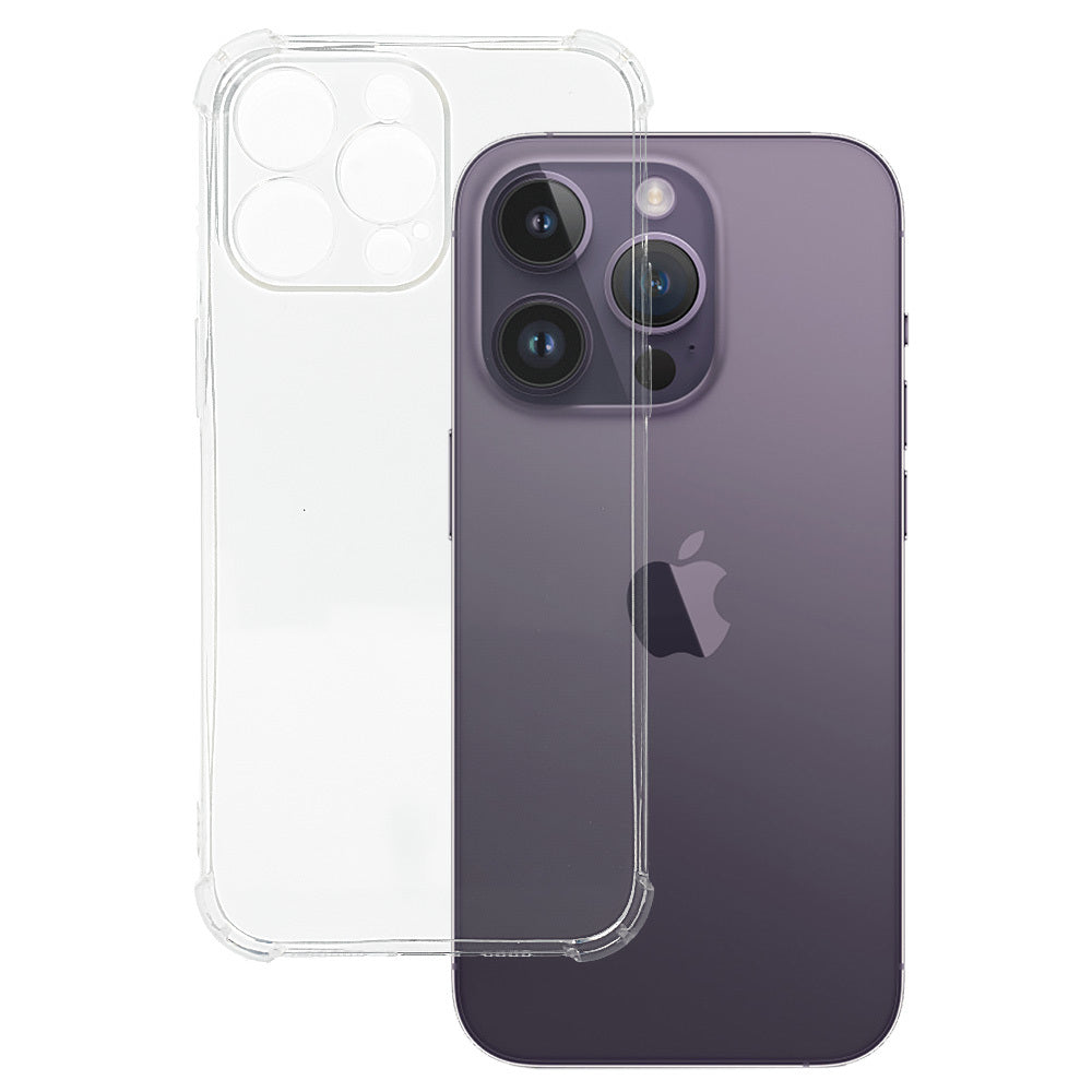 Aizsargvāciņš iPhone 15 PRO – Clin Anti Shock 1,5mm, caurspīdīgs