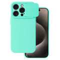 Aizsargvāciņš iPhone 15 Pro Mint – Camshield Soft
