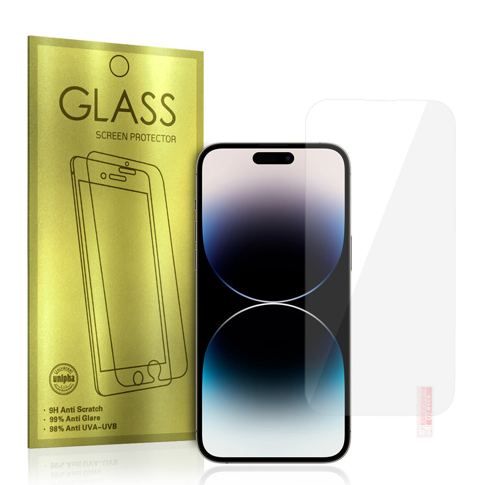 Aizsargstikls iPhone 15/15 PRO – Gold