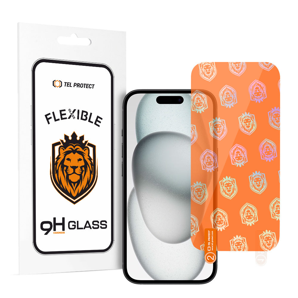 Aizsargstikls iPhone 15/15 PRO – Tel Protect Best Flexible Hybrid