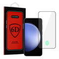 Aizsargstikls Samsung GALAXY S22/S23 – Tel Protect Full Glue 6D (with fingerprint unlock), melns