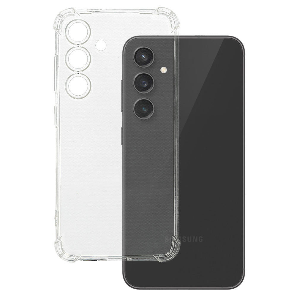 Aizsargvāciņš Samsung GALAXY S24 – Clin Anti Shock 1,5mm, caurspīdīgs